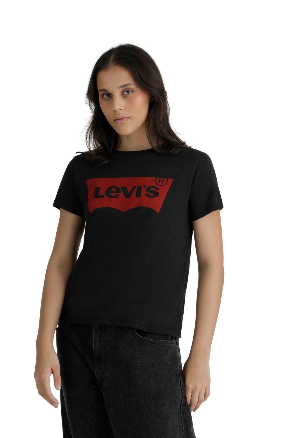 Polera Mujer The Perfect Tee Negro Levis 17369-2953-3