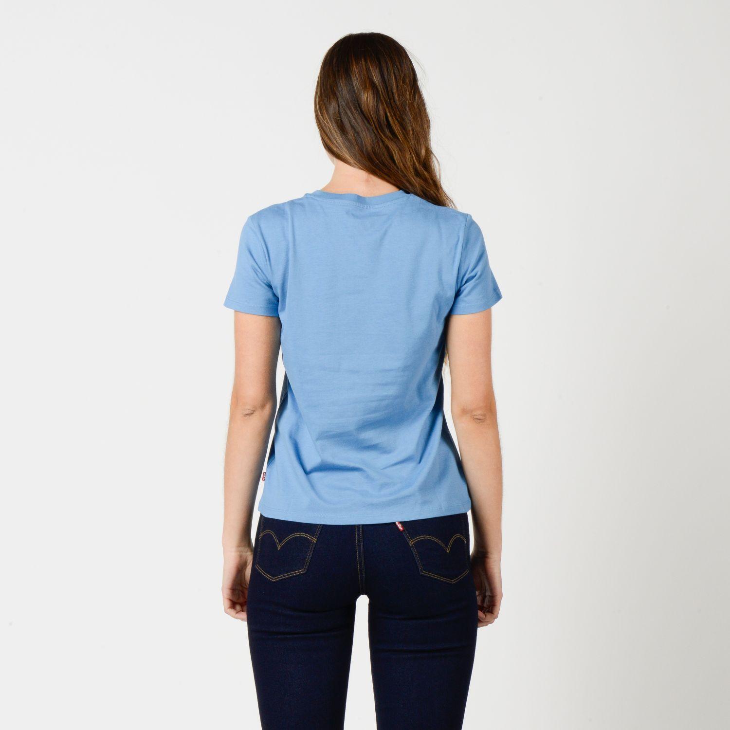 Polera Mujer The Perfect Tee Celeste Levis 17369-3558-2