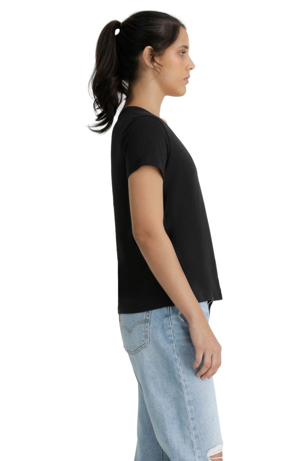 Polera Mujer Regular Fit Negro Levis 85341-0106-1