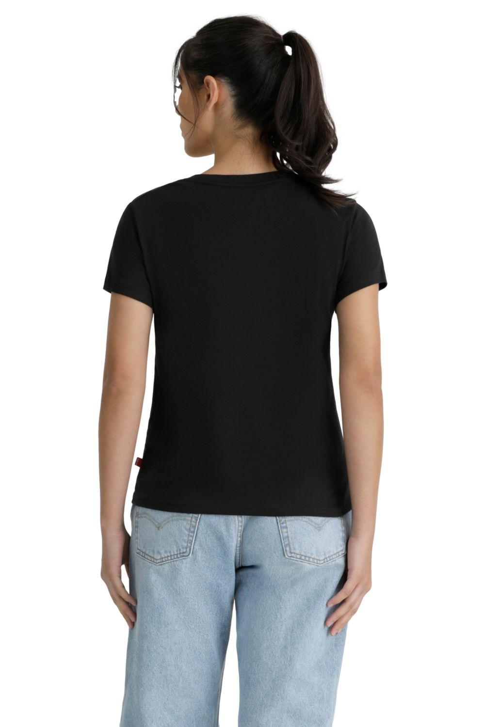 Polera Mujer Regular Fit Negro Levis 85341-0106-2