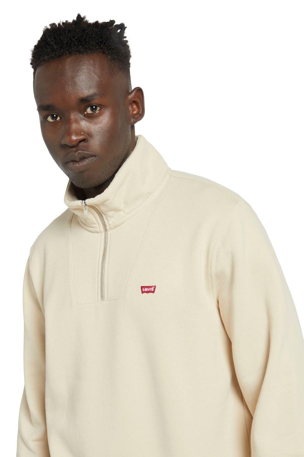 Polerón Hombre Core Hm 1/4 Zip Beige Levis 000VT-0001-2