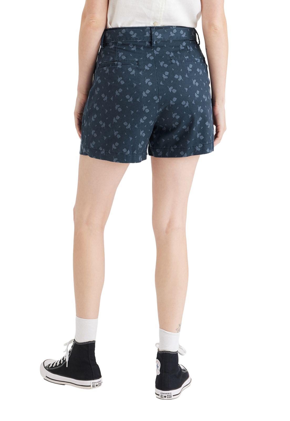 Short Mujer Tie Front Azul A6996-0003-2