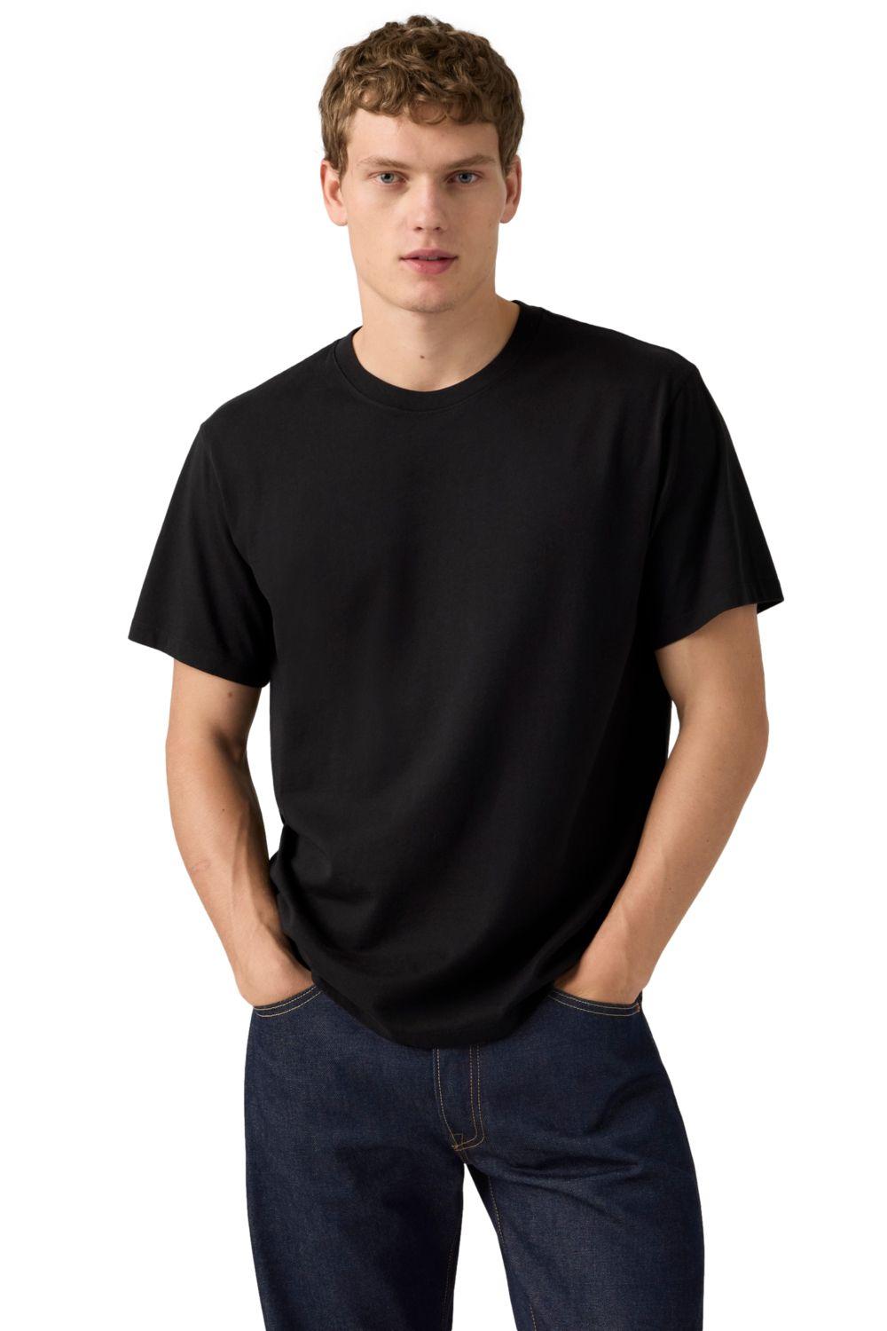 Polera Hombre Softee Negro Levis 005GZ-0000-2