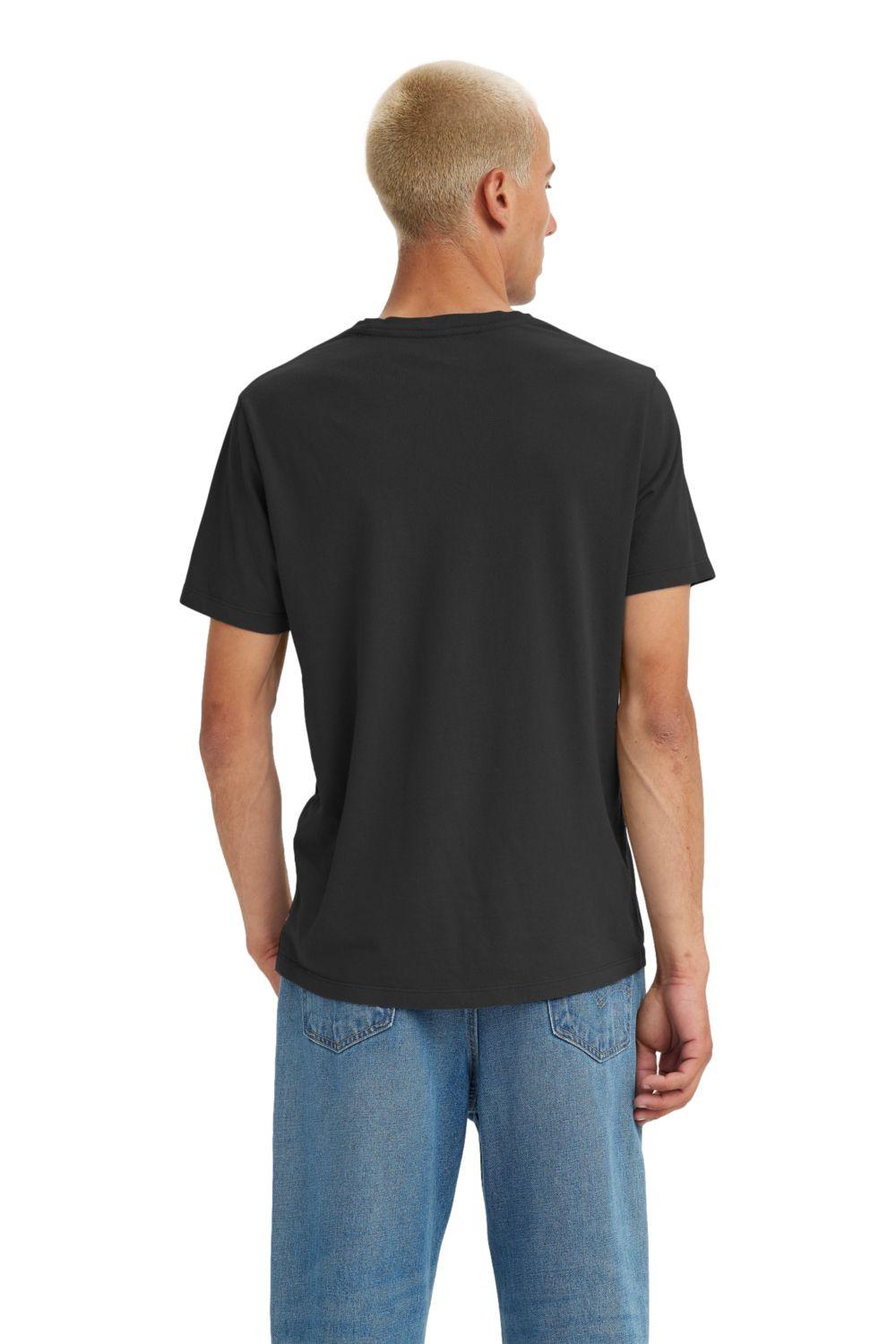 Polera Hombre Manga corta Batwing Negro Levis 22491-1318-2
