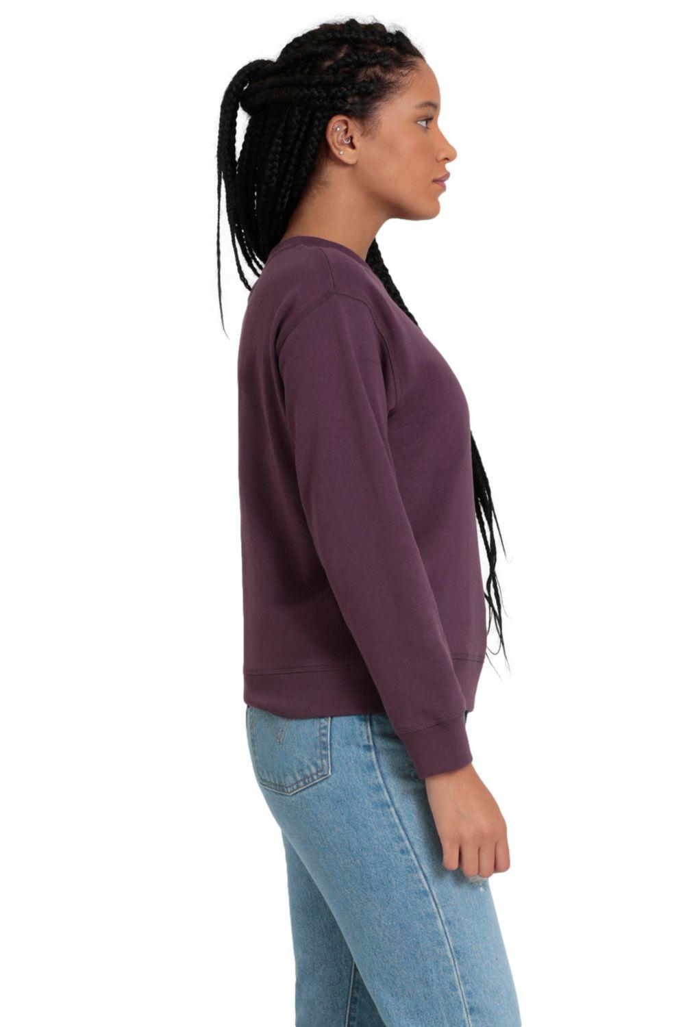 Polerón Mujer Regular Fit Mini Logo Morado Levis 24688-0061-1