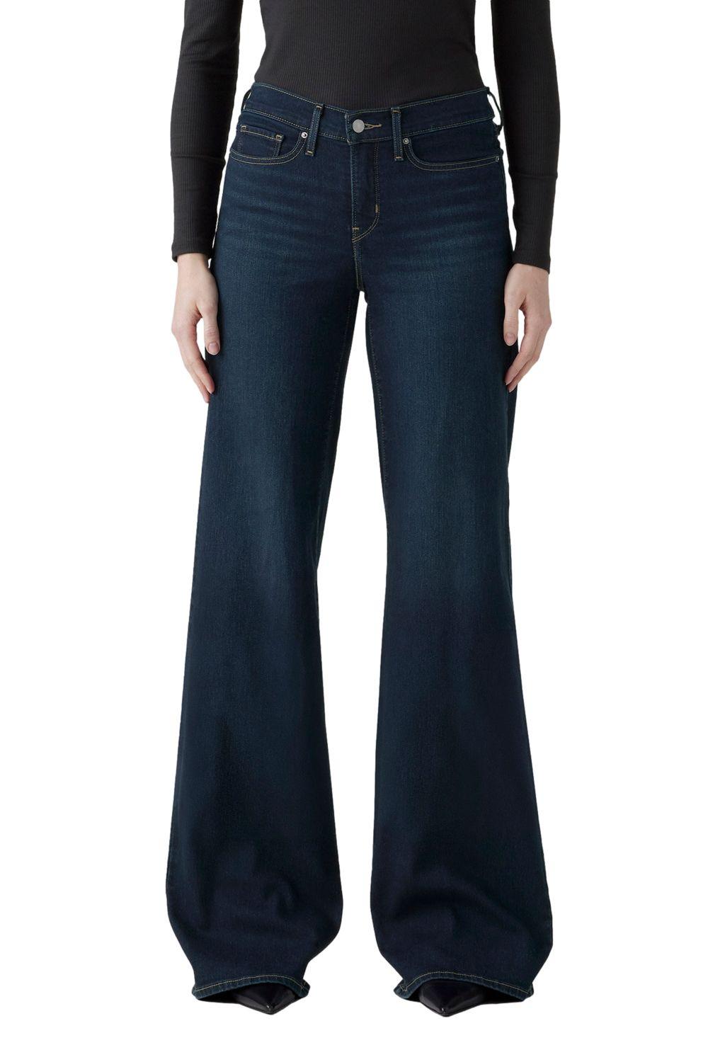 Jeans Mujer 318 Shaping Wide Leg Azul Levis 001PZ-0012-0