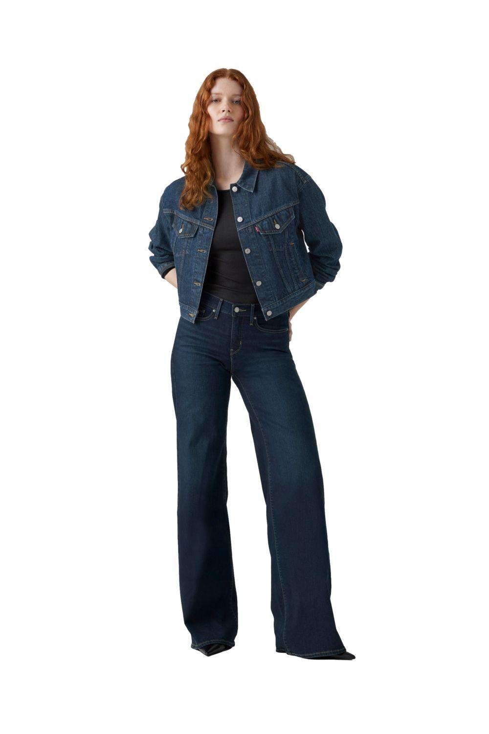 Jeans Mujer 318 Shaping Wide Leg Azul Levis 001PZ-0012-3
