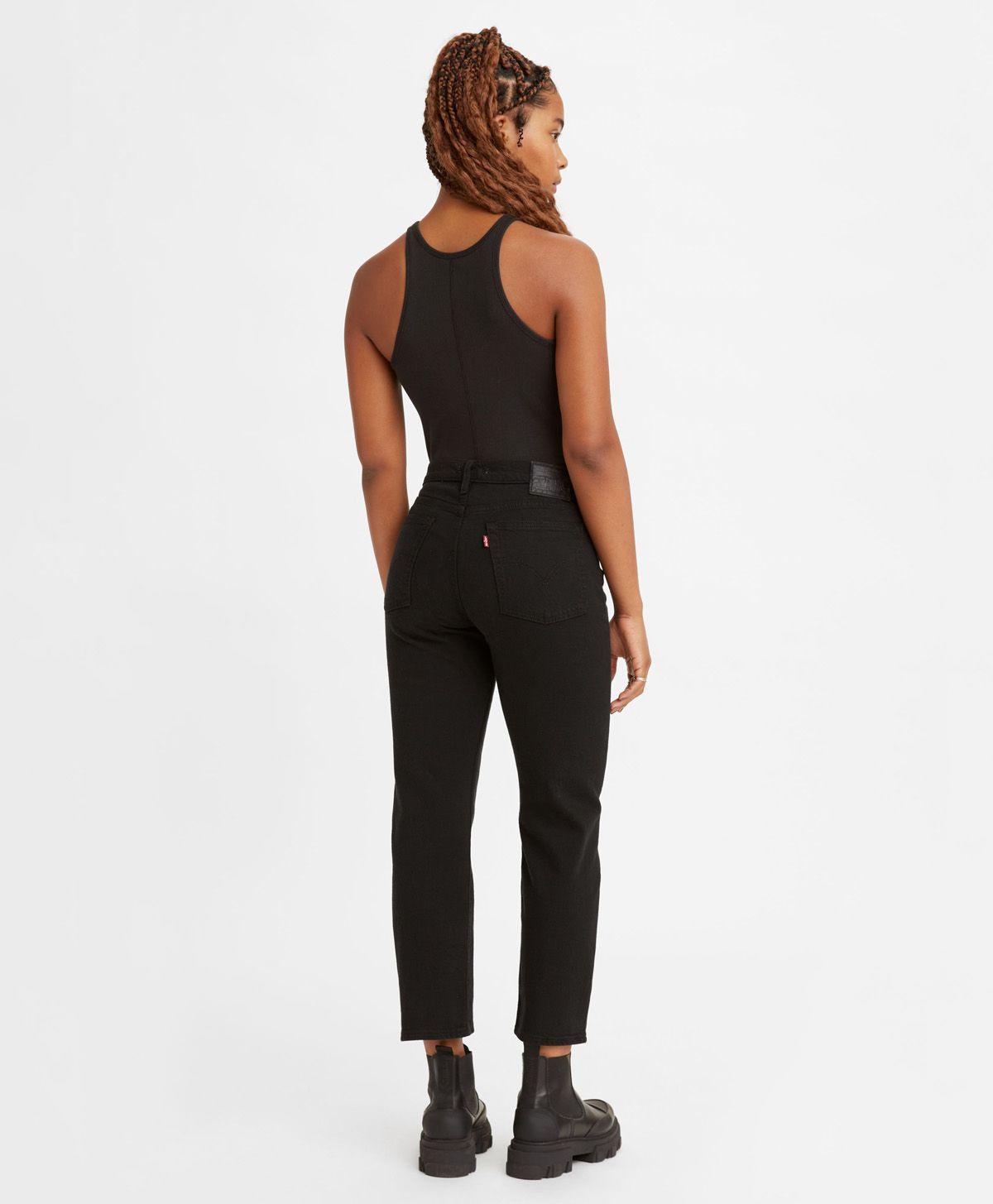 Jeans Mujer Wedgie Straight Negro Levis 34964-0023-3