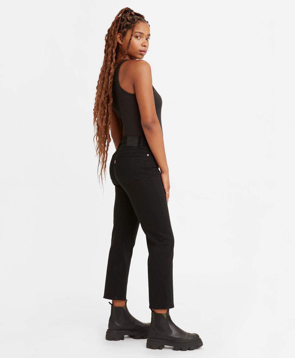 Jeans Mujer Wedgie Straight Negro Levis 34964-0023-2