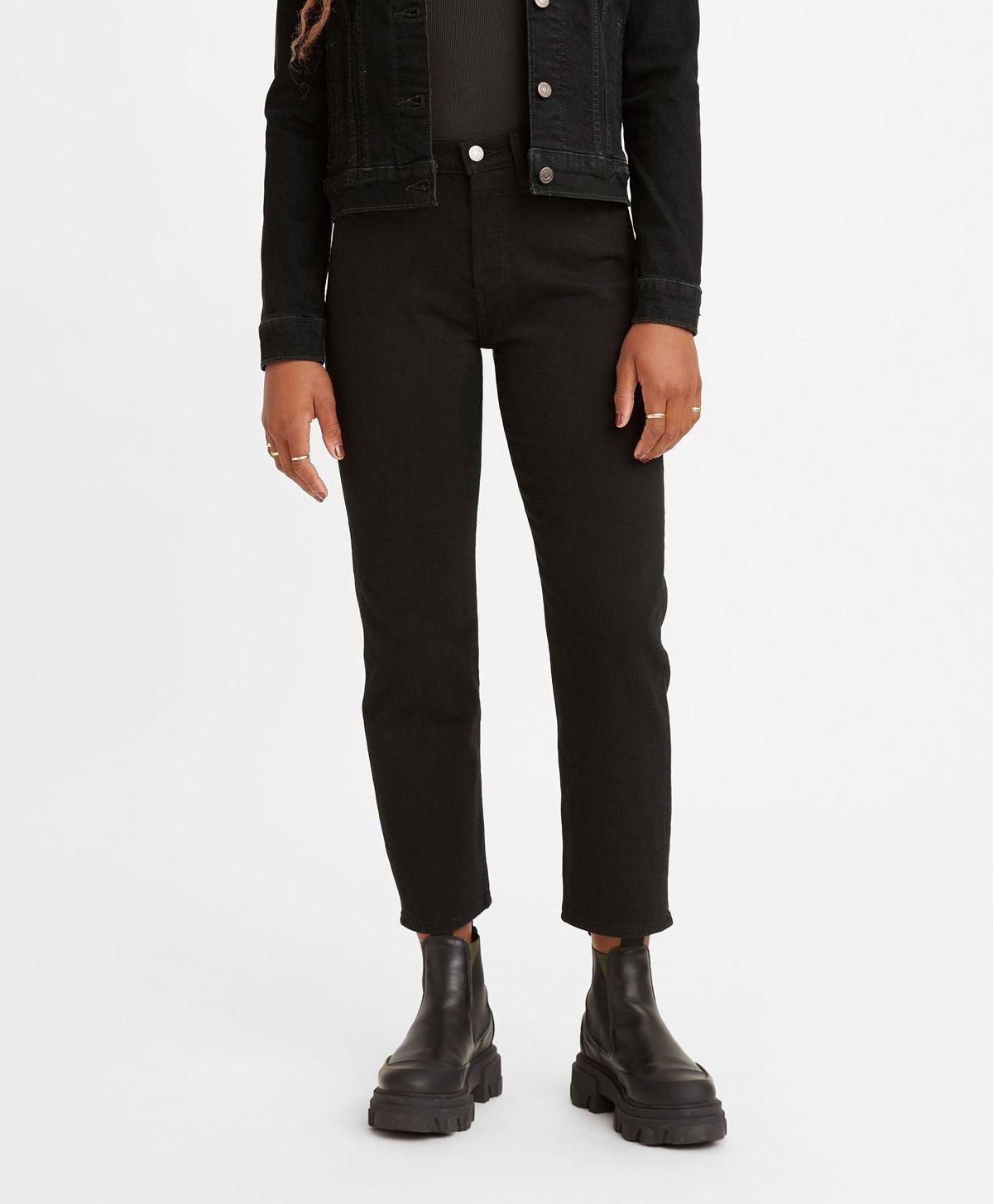 Jeans Mujer Wedgie Straight Negro Levis 34964-0023-0