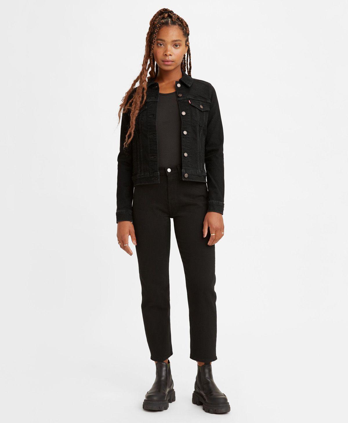 Jeans Mujer Wedgie Straight Negro Levis 34964-0023-1