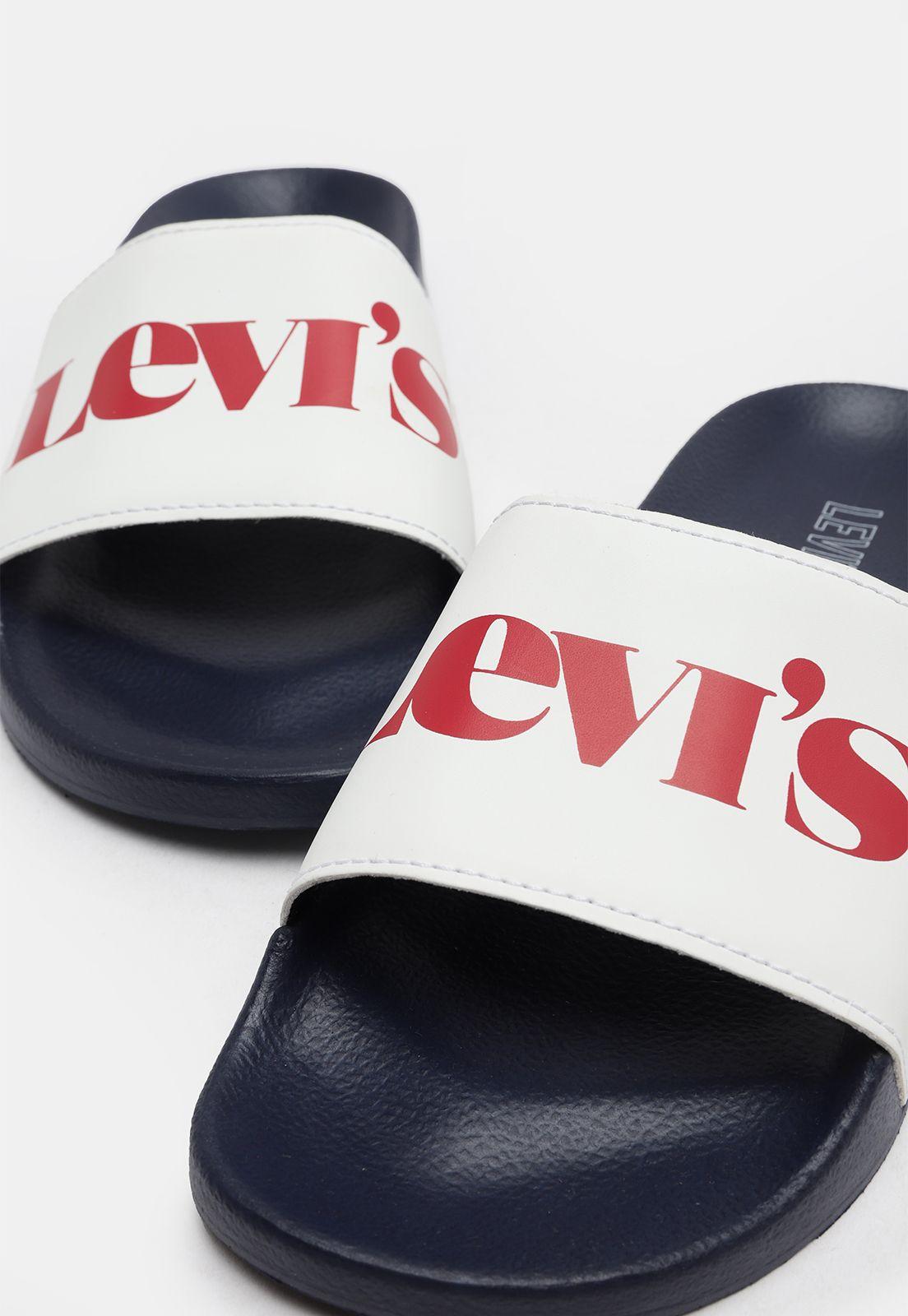 Sandalias Hombre Blancas Levis LBF11-6005-0