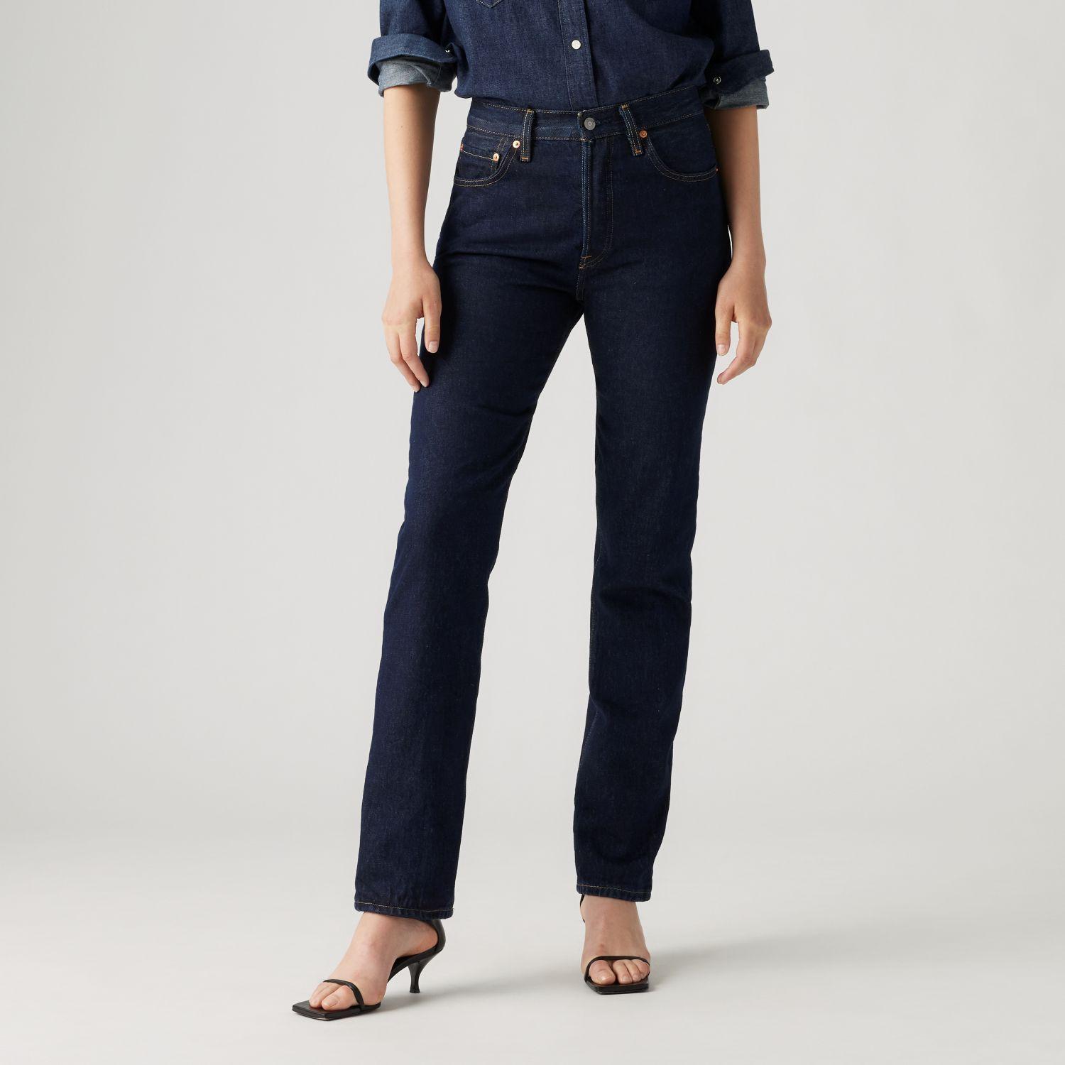 Jeans Mujer 501 Original Fit Azul Levis 12501-0384-0