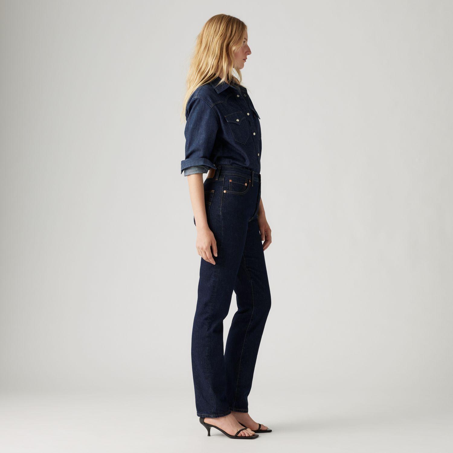 Jeans Mujer 501 Original Fit Azul Levis 12501-0384-2
