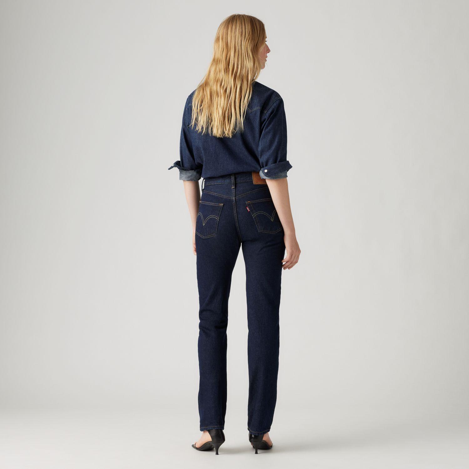 Jeans Mujer 501 Original Fit Azul Levis 12501-0384-3
