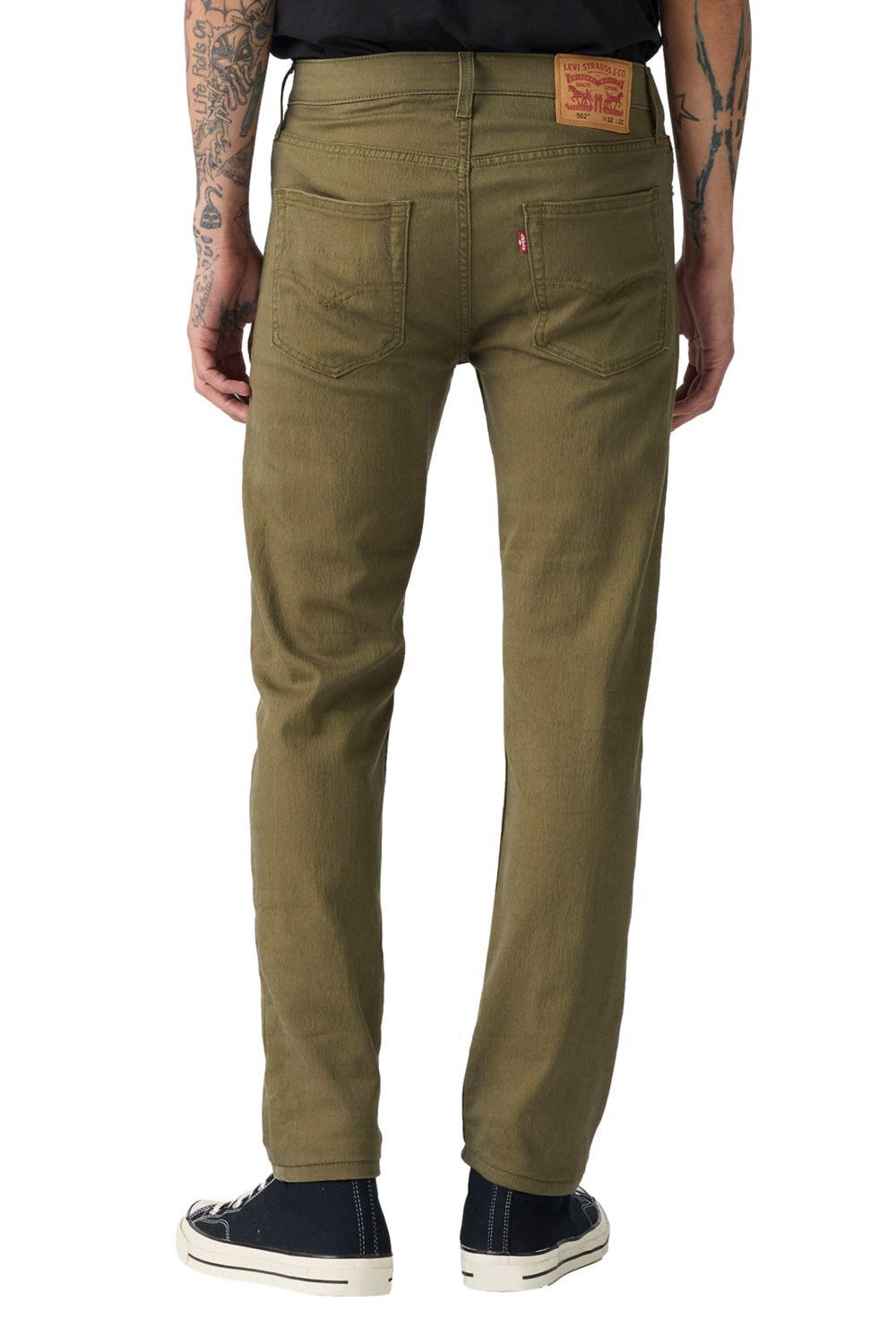 Jeans Hombre 502 Taper Verde Levis 29507-1634-2