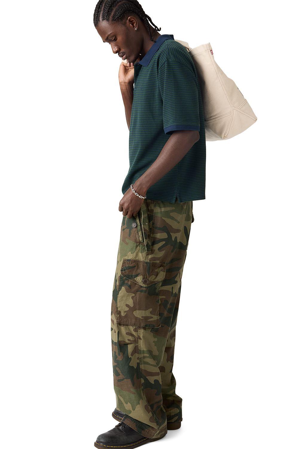 Polera Hombre Finn Cropped Polo Verde Levis 005FN-0000-4