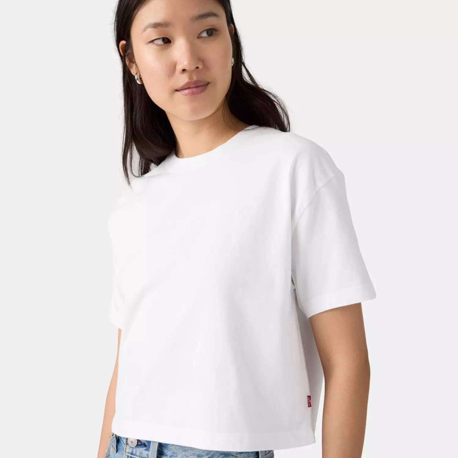 Polera Mujer Cropped Anyday Tee Blanco Levis 0087V-0000-2