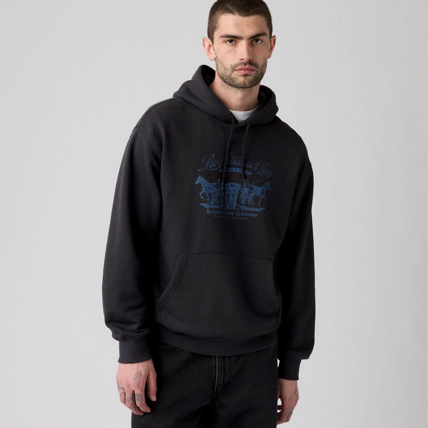 Polerón Hombre Relaxed Graphic Po Negro Levis 38479-0471-2