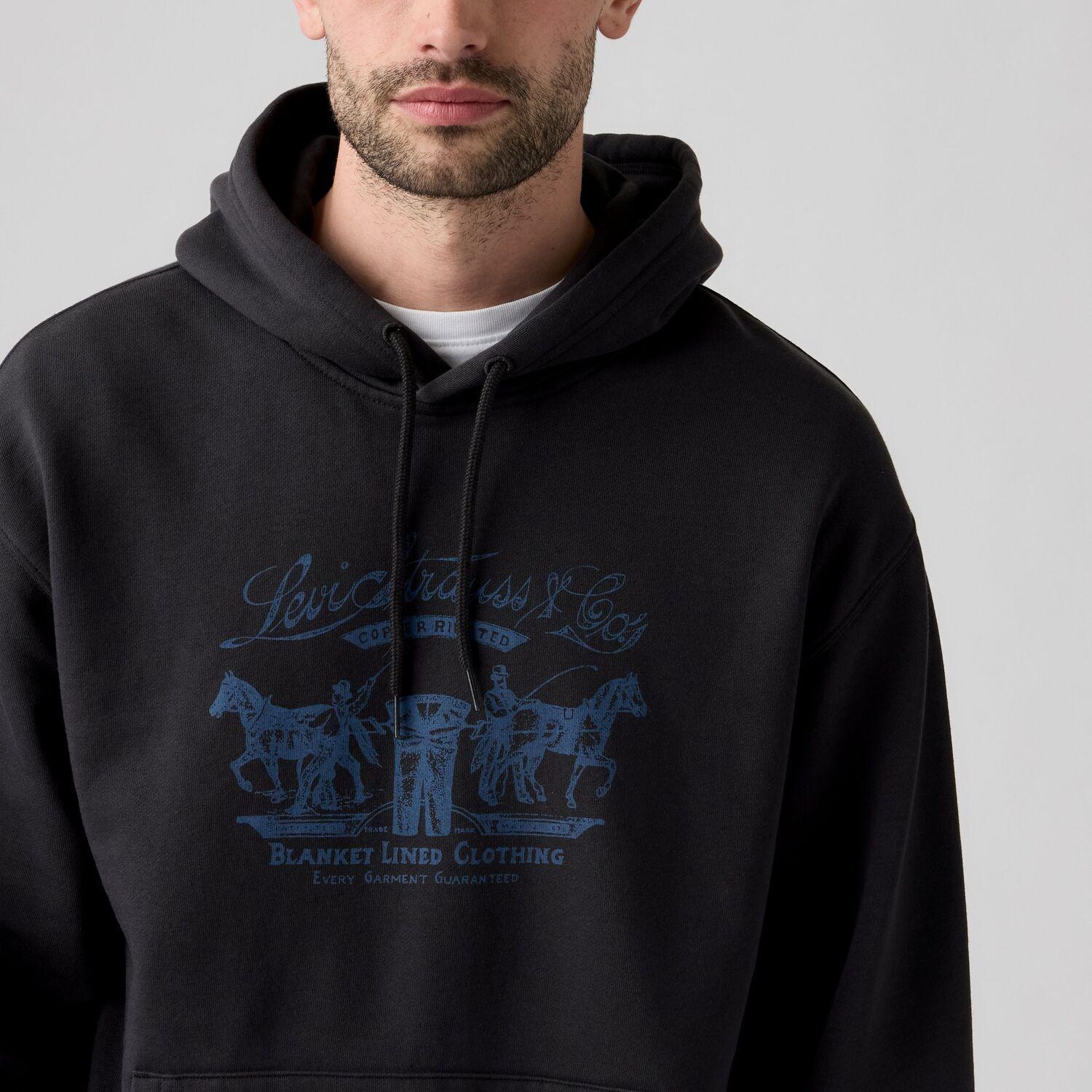 Polerón Hombre Relaxed Graphic Po Negro Levis 38479-0471-3