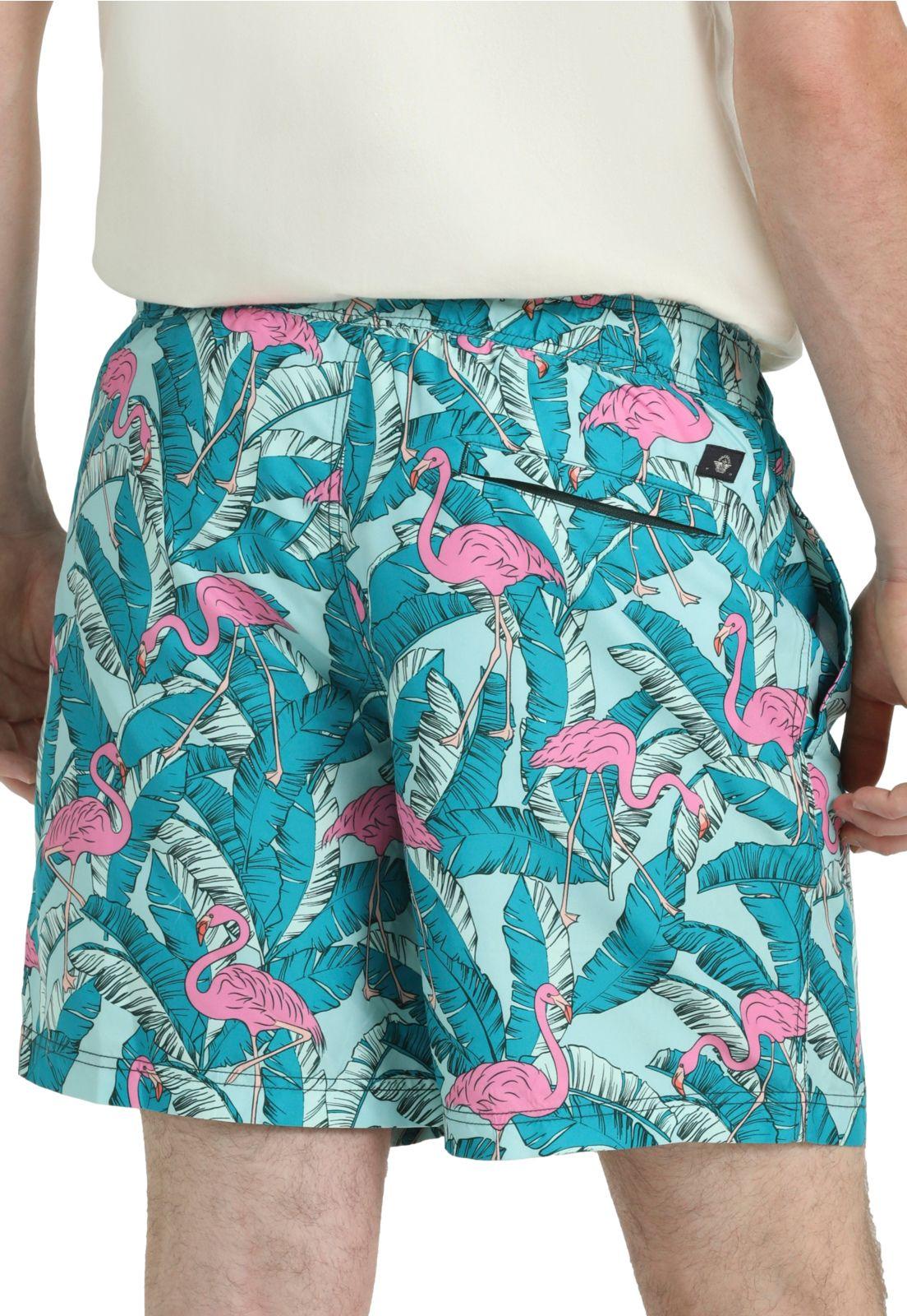 Traje de Baño Hombre Regular Fit Flamingo Jungle D0209-0009-3
