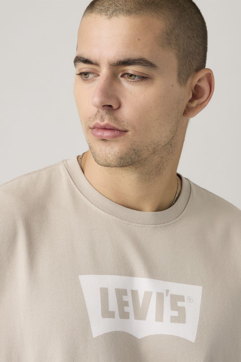 Polera Hombre Half Sleeve Tee Gris Levis A5805-0040-2