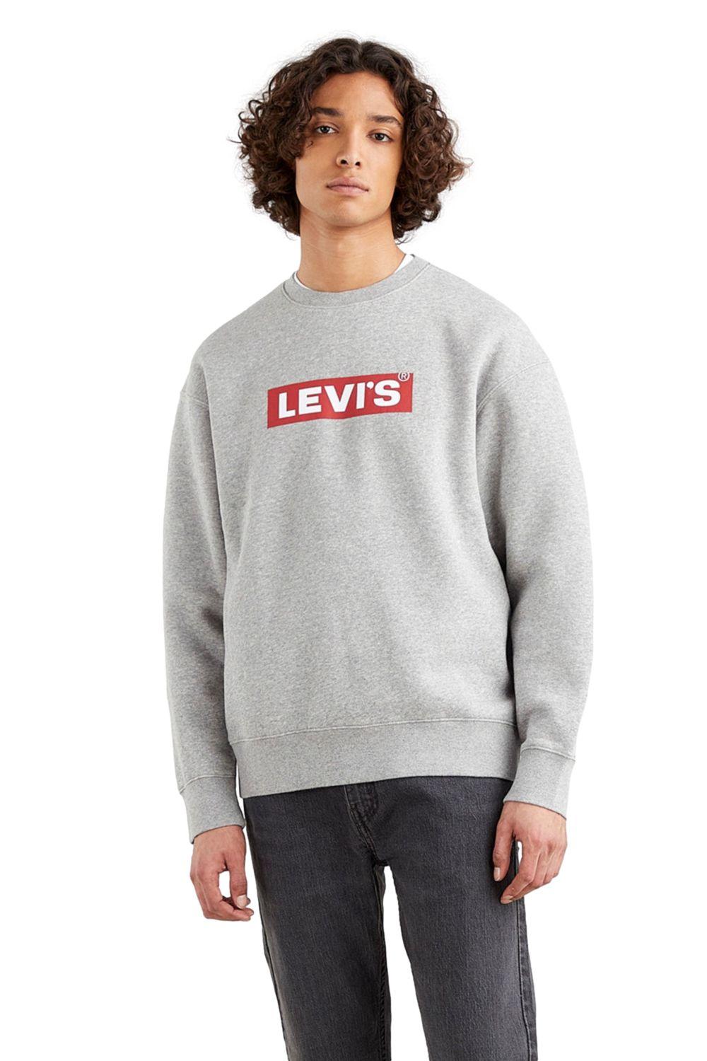Polerón Hombre Relaxed Graphic Gris Levis 39134-0030-0