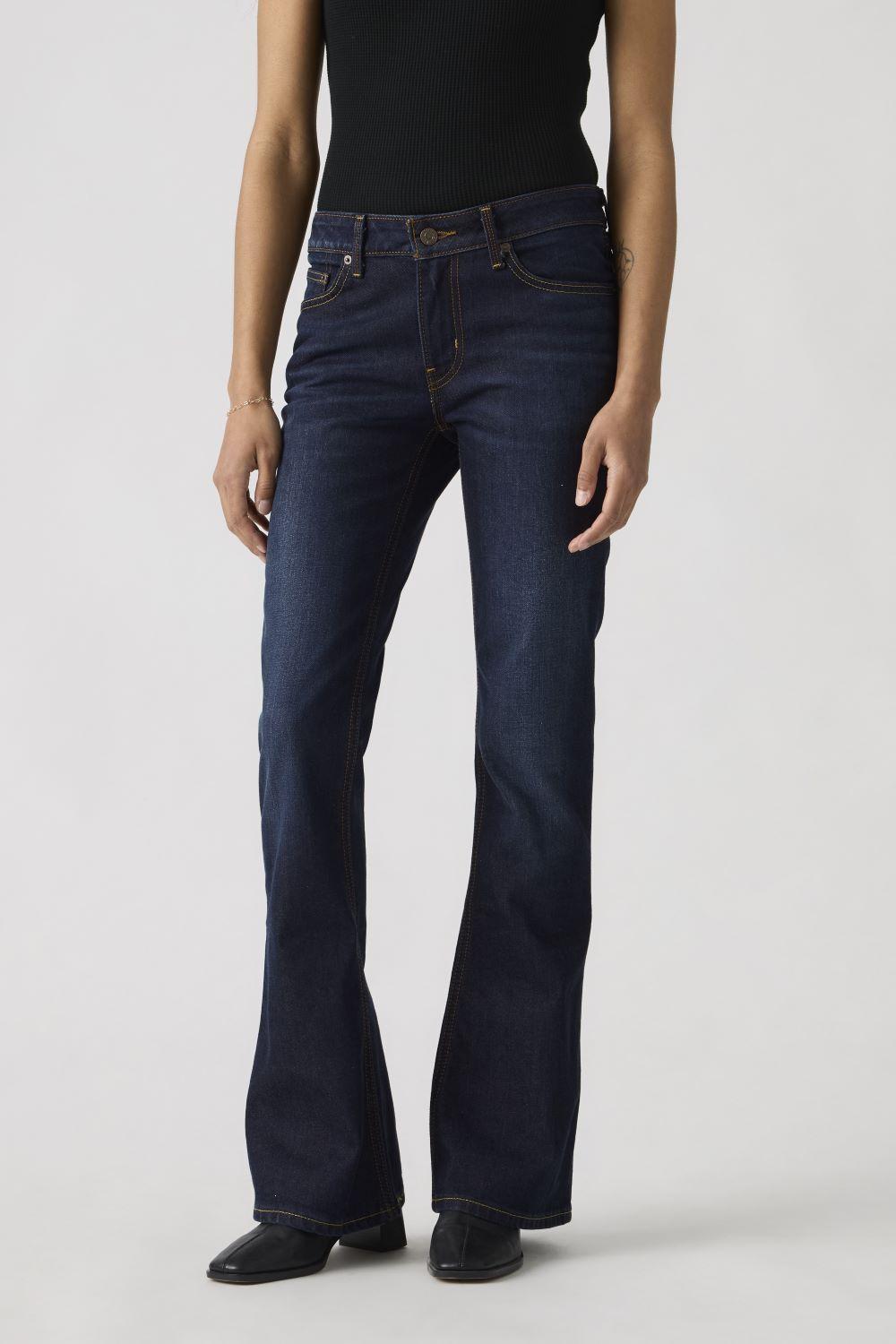 Jeans Mujer Low Slim Boot Azul Levis 006KC-0001-0
