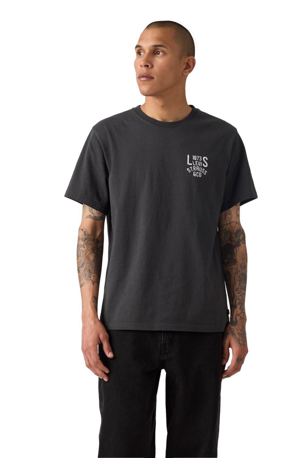 Polera Hombre Ss Relaxed Fit Tee Gris Levis 16143-2101-0
