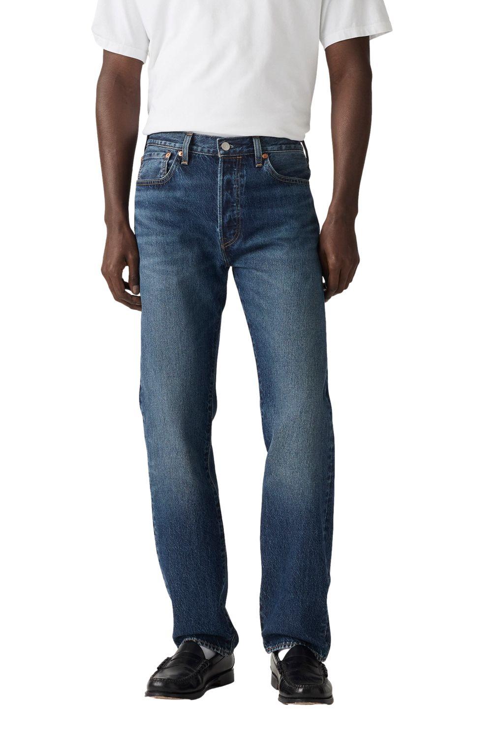 Jeans Hombre 501 Original Azul Levis 00501-3737-0