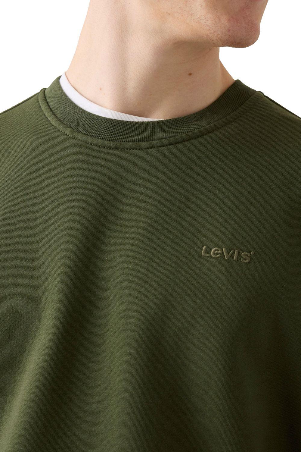 Polerón Hombre Sweats Crew Verde Levis A1572-0116-3