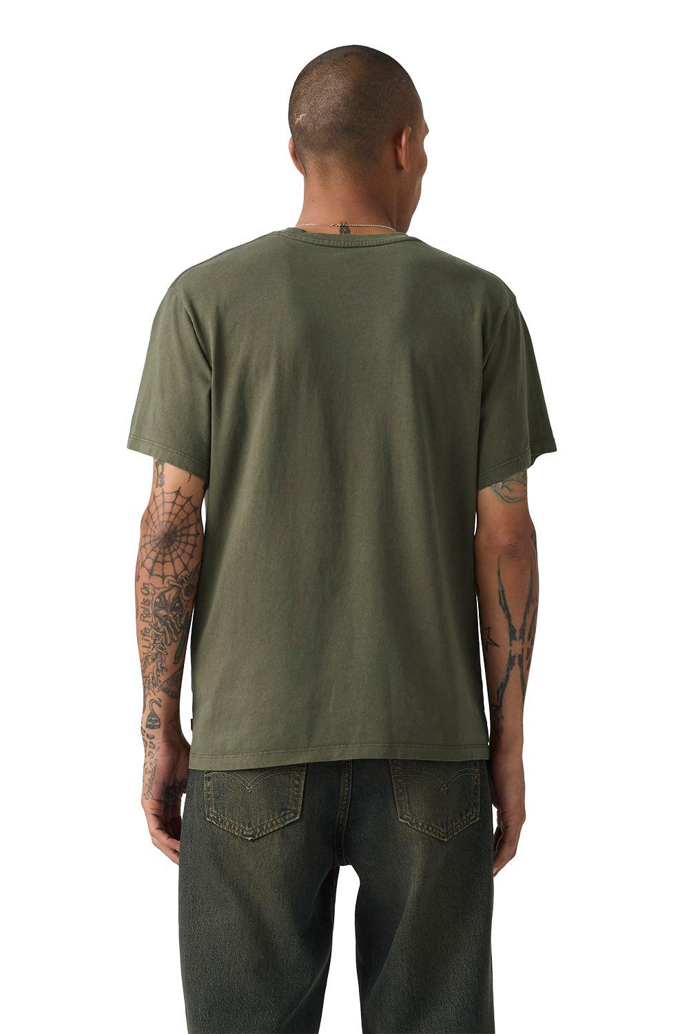 Polera Hombre Softee Verde Levis 005H0-0041-1