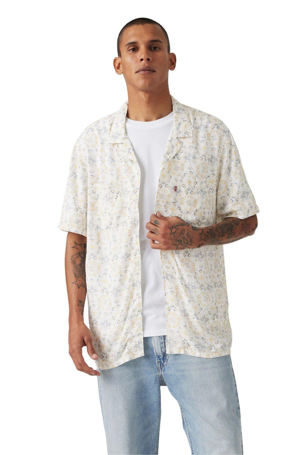 Camisa Hombre S/s Classic Camper Beige Levis 21976-0115-2