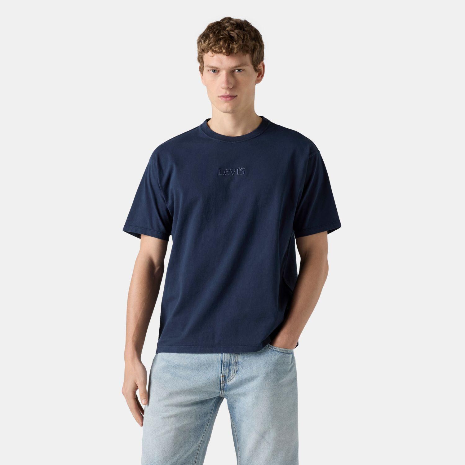 Polera Hombre Vintage Fit Graphic Tee Azul Levis 87373-0450-0