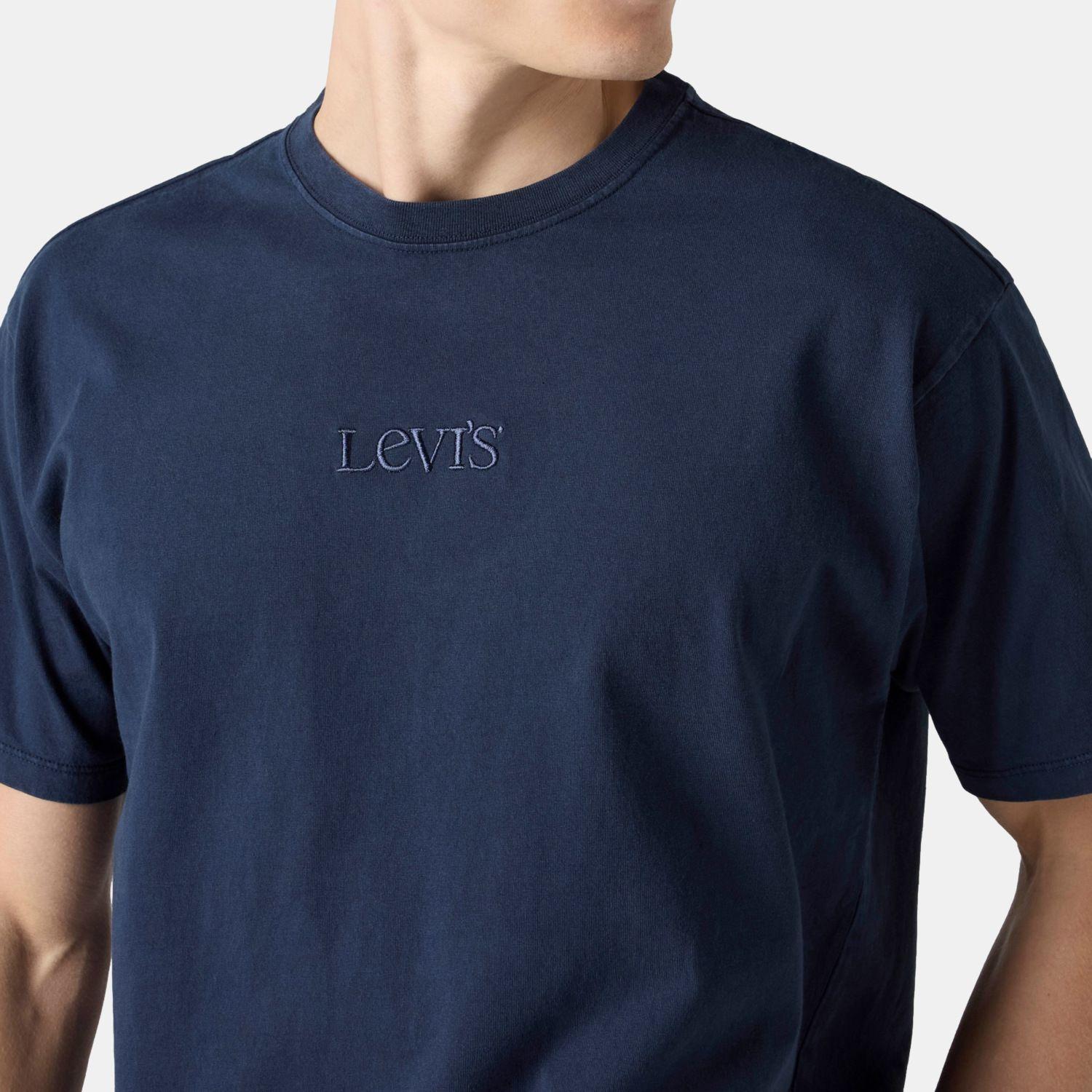 Polera Hombre Vintage Fit Graphic Tee Azul Levis 87373-0450-3