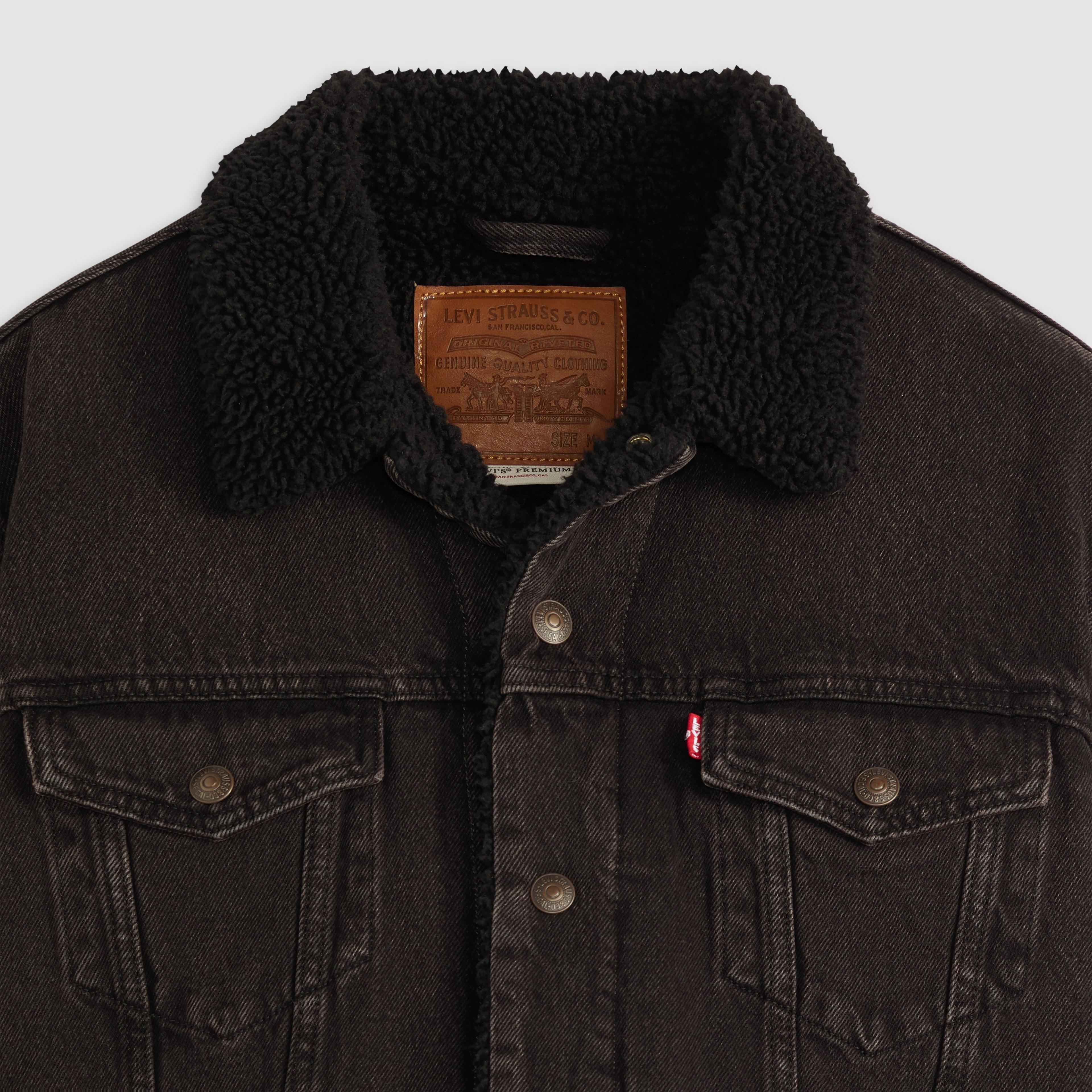 Chaqueta Hombre Type 3 Sherpa Trucker Negro Levis 16365-0291-3
