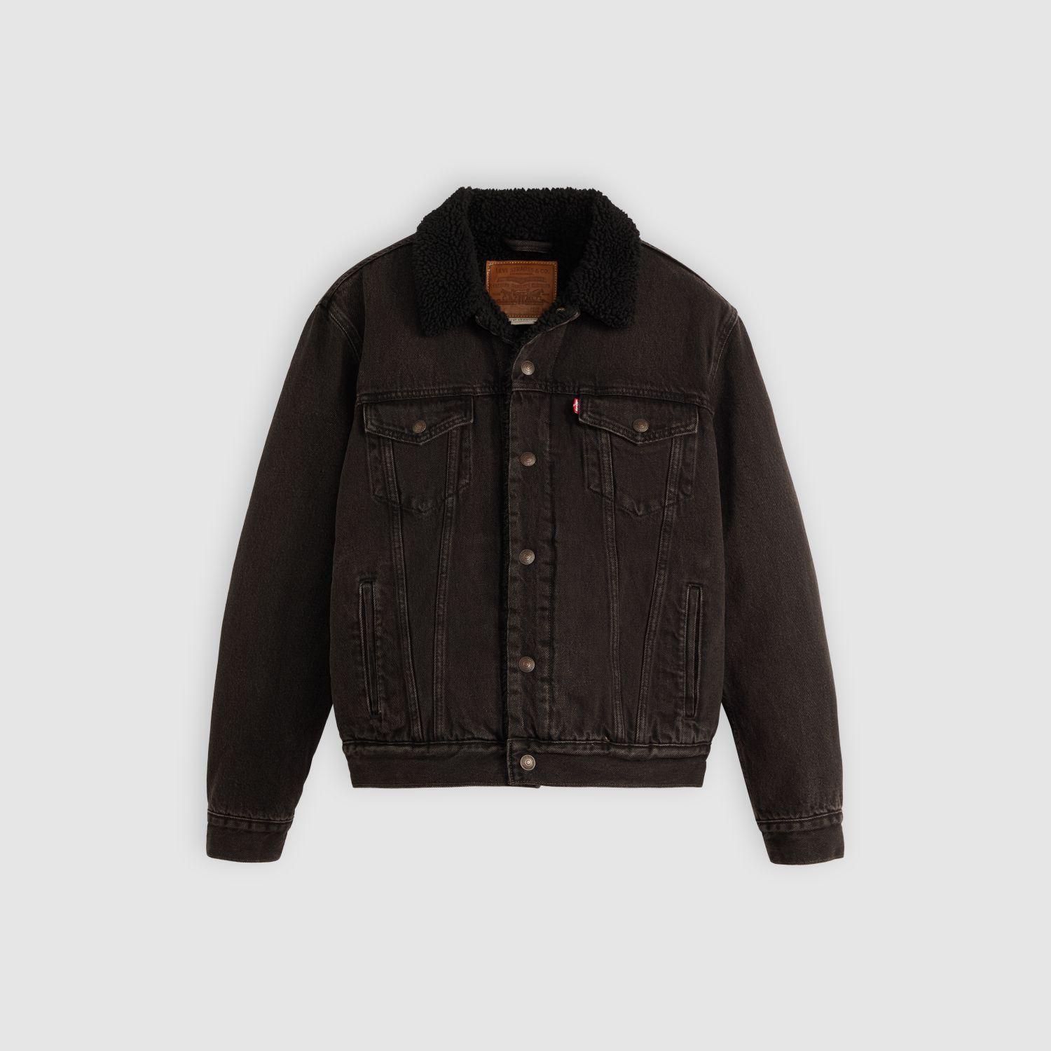 Chaqueta Hombre Type 3 Sherpa Trucker Negro Levis 16365-0291-3
