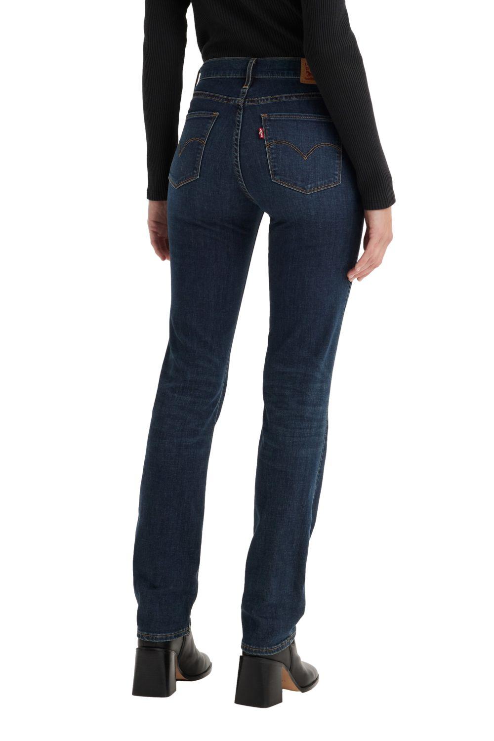 Jeans Mujer 314 Shaping Straight Azul Levis 19631-0198-2