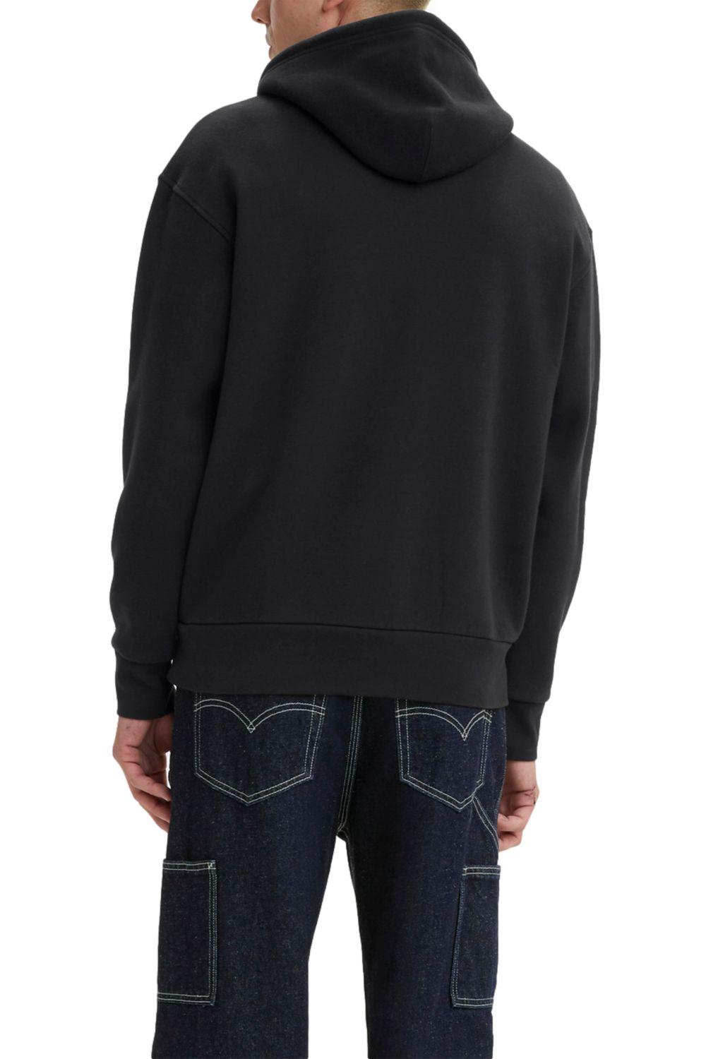 Polerón Hombre Liso con Logo Negro Levis 38821-0117-1