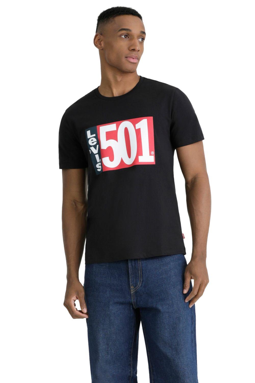 Polera Hombre Regular Fit Negro Levis 56195-0925-0