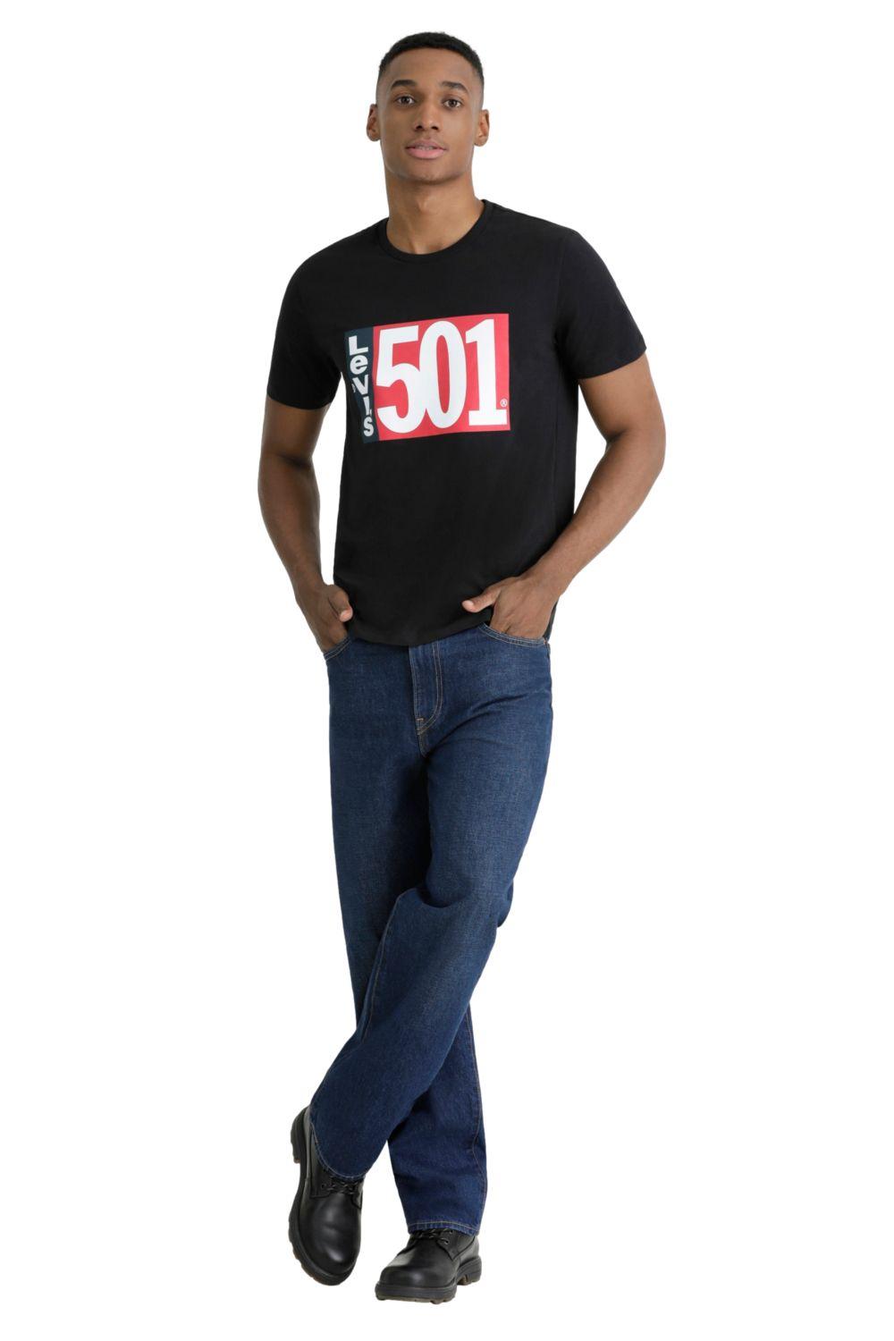 Polera Hombre Regular Fit Negro Levis 56195-0925-3