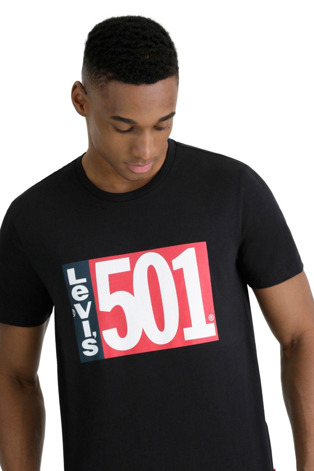 Polera Hombre Regular Fit Negro Levis 56195-0925-5