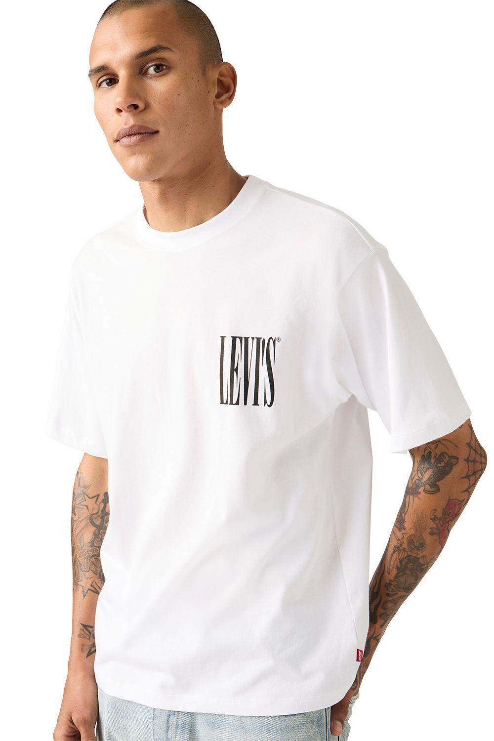 Polera Hombre Vintage Fit Graphic Tee Blanco Levis 87373-0394-2