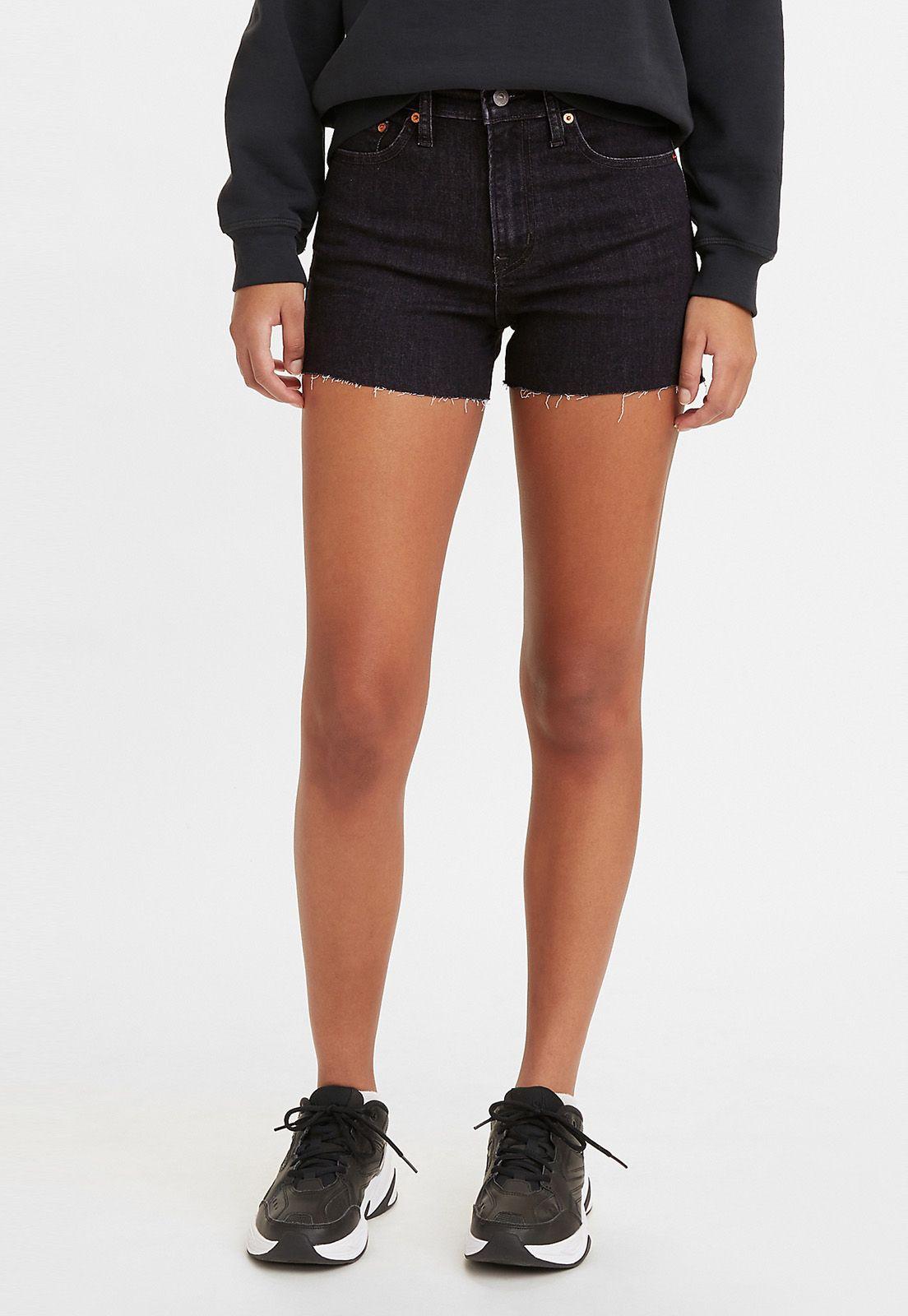 Shorts Mujer High Rise Negro Levis 72878-0038-0