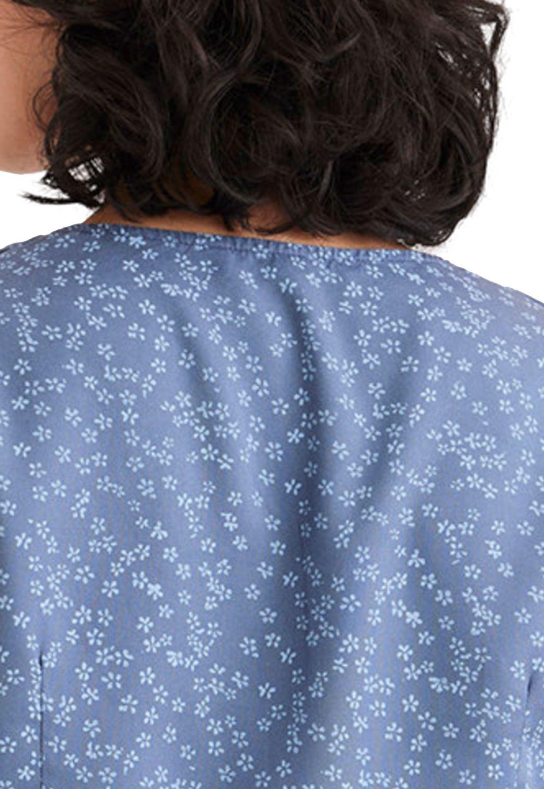 Blusa Mujer Tie Back Regular Fit Azul A8850-0000-3