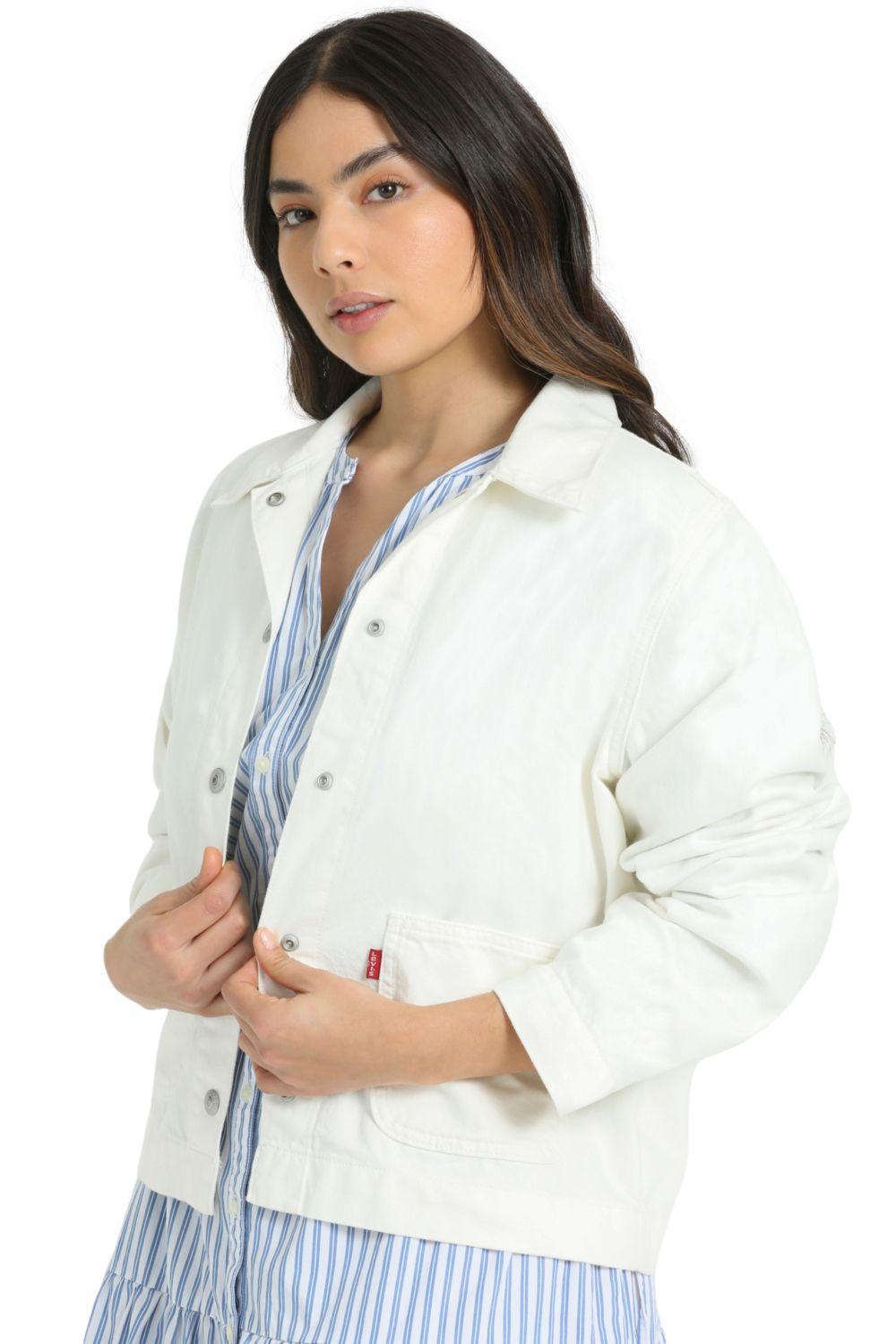 Chaqueta Mujer Workwear Blanco Levis A7440-0002-3