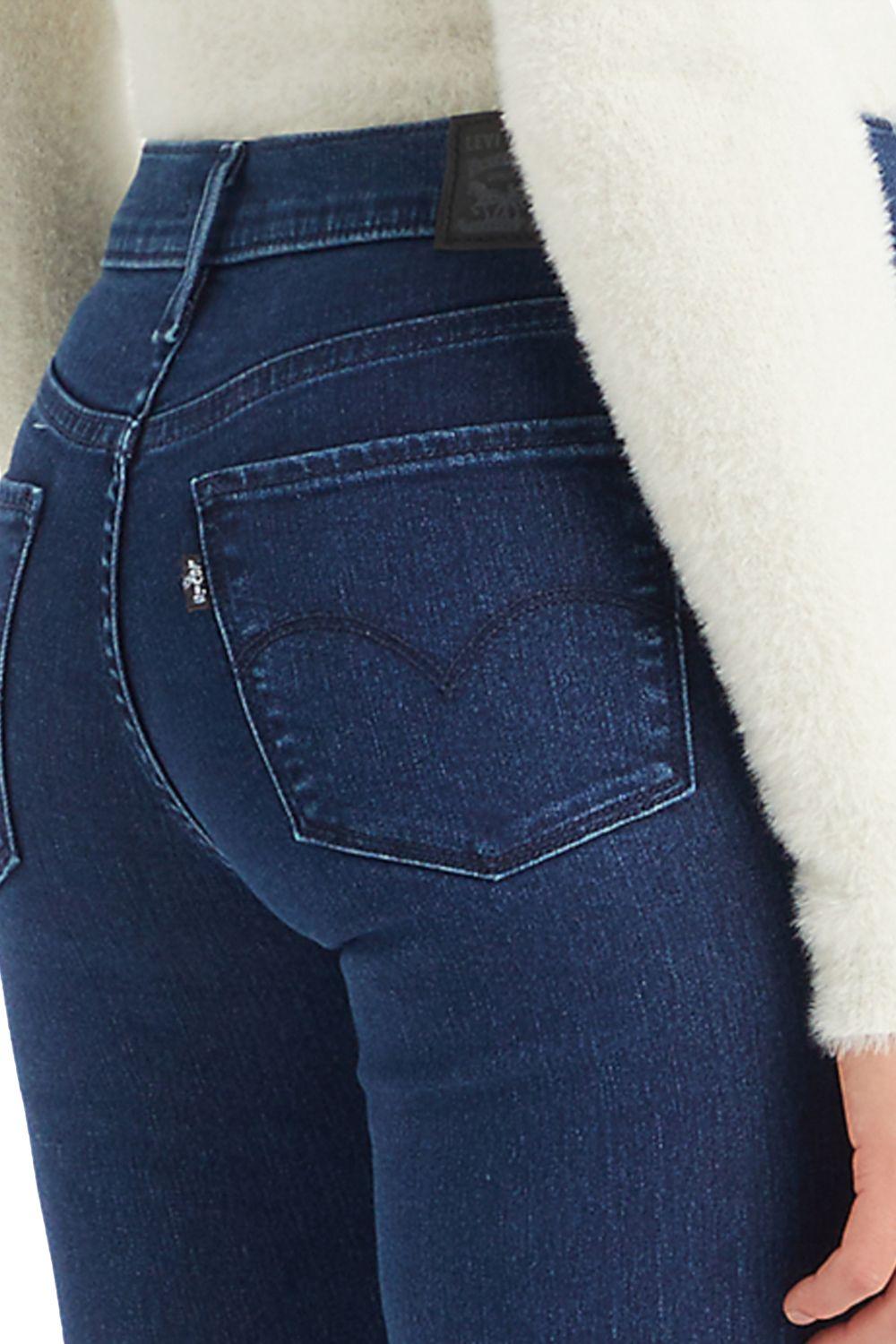 Jeans Mujer 314 Shp Seamed Straight Azul Levis A7402-0001-3