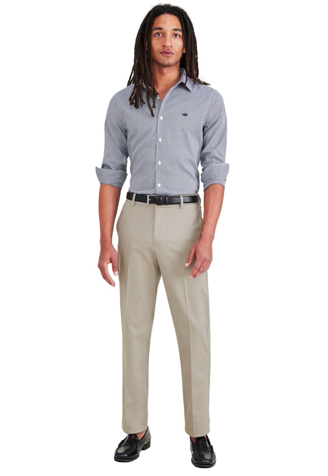 Pantalón Hombre Signature Khaki Slim Fit Iron Free Khaki A5209-0008-3