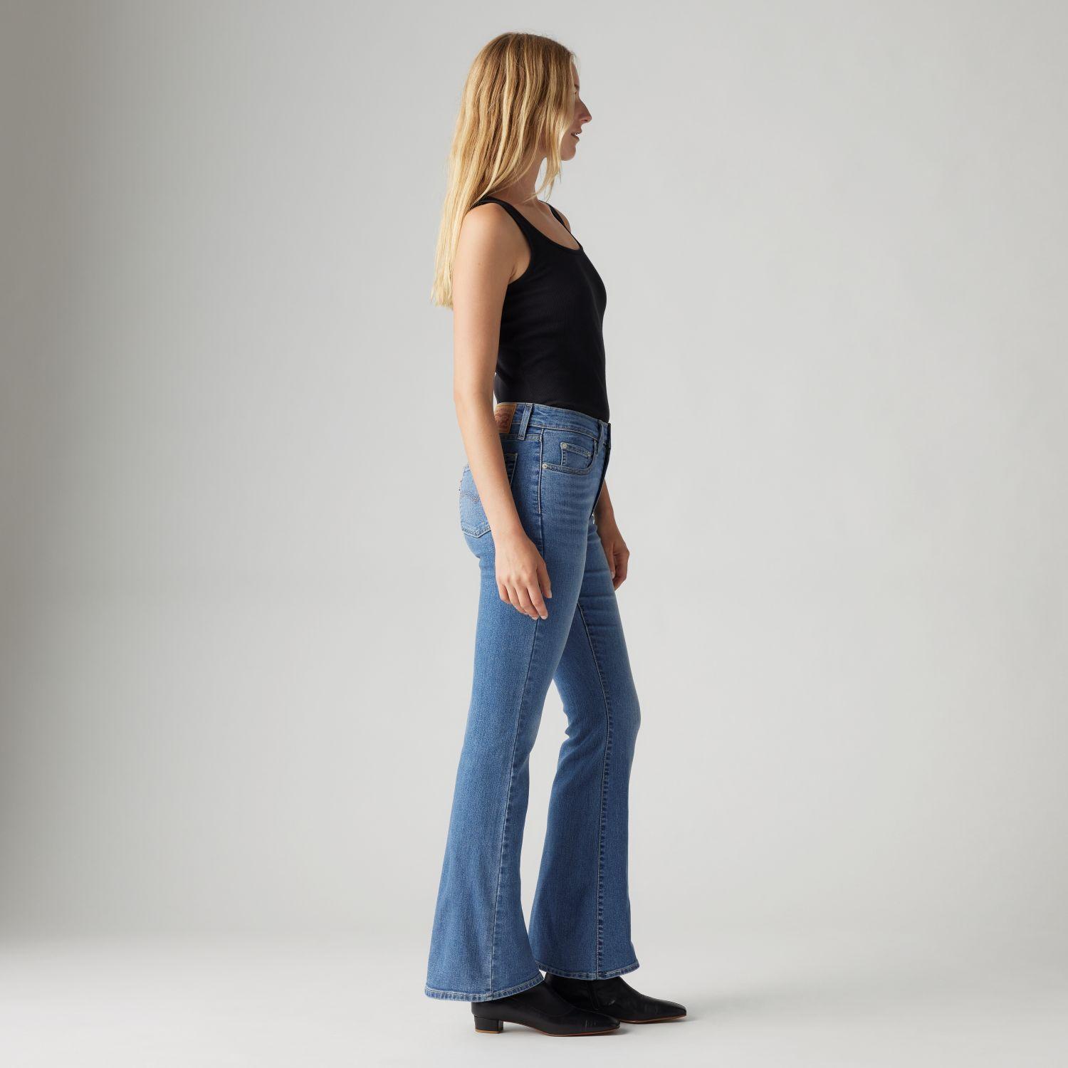 Jeans Mujer 726 Hr Flare Celeste Levis A3410-0115-2