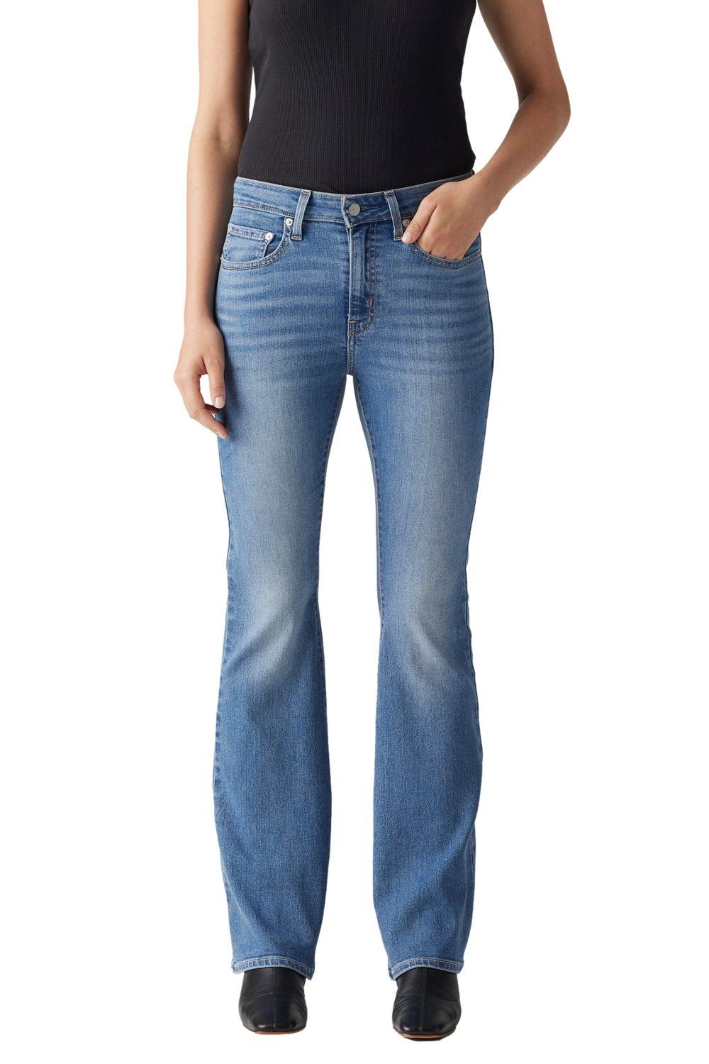 Jeans Mujer 726 Hr Flare Celeste Levis A3410-0115-0